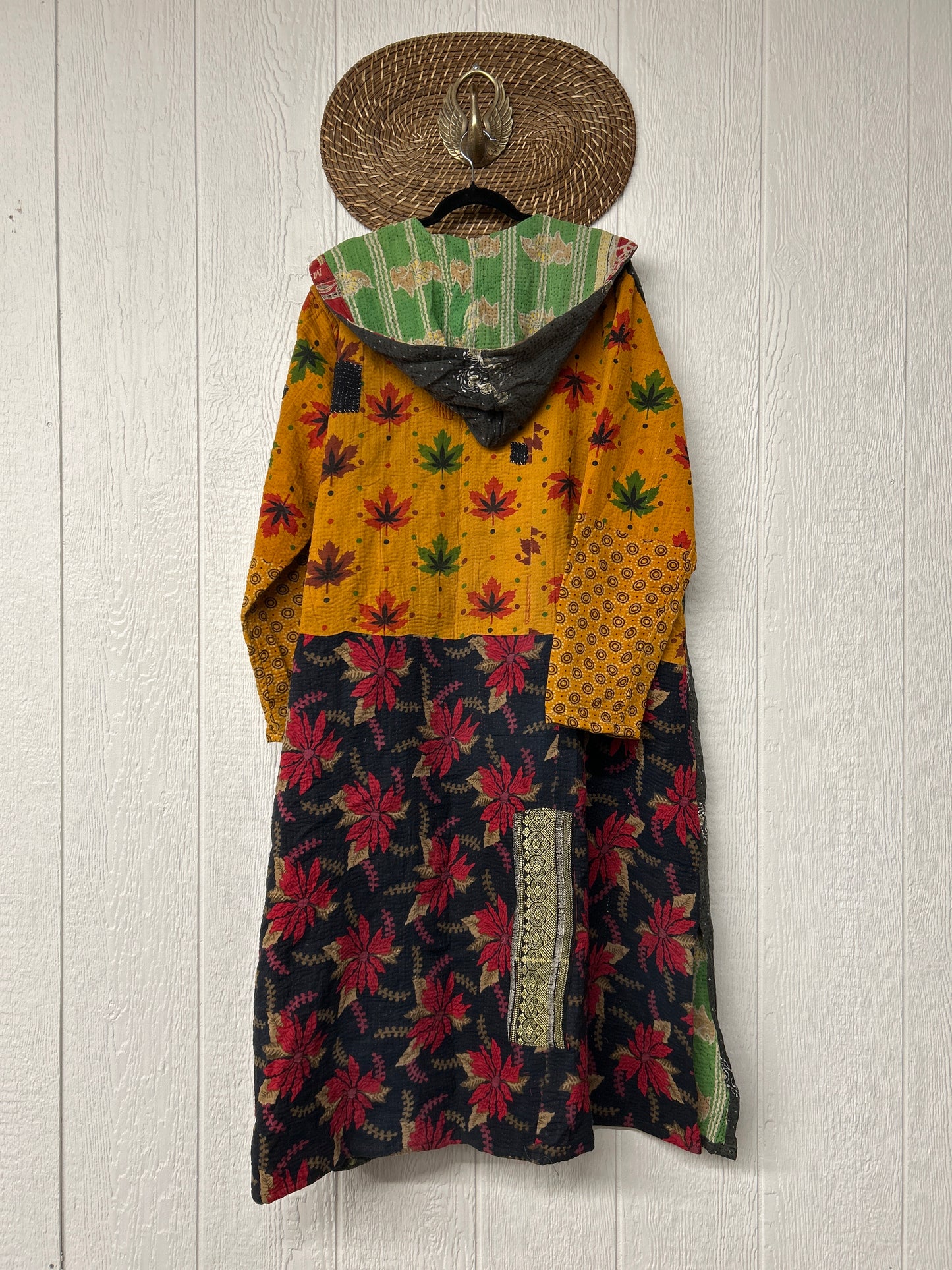 Fine Kantha Rising Sun Coat 1125 047