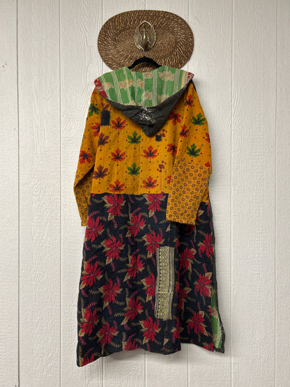 Fine Kantha Rising Sun Coat 1125 047