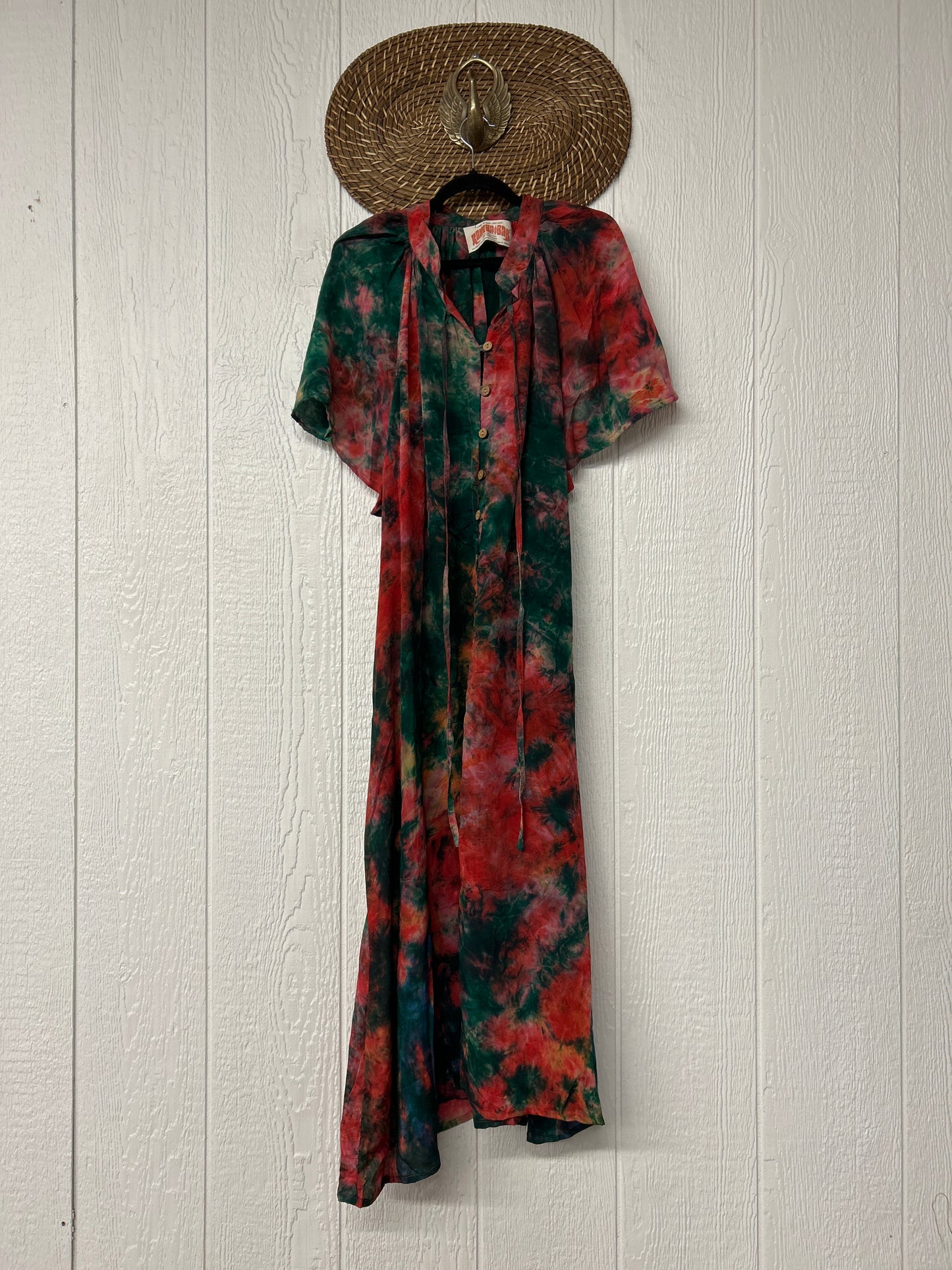 Crepe Sari Summer Woodstock Duster 0626 265