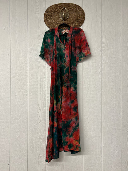 Crepe Sari Summer Woodstock Duster 0626 265