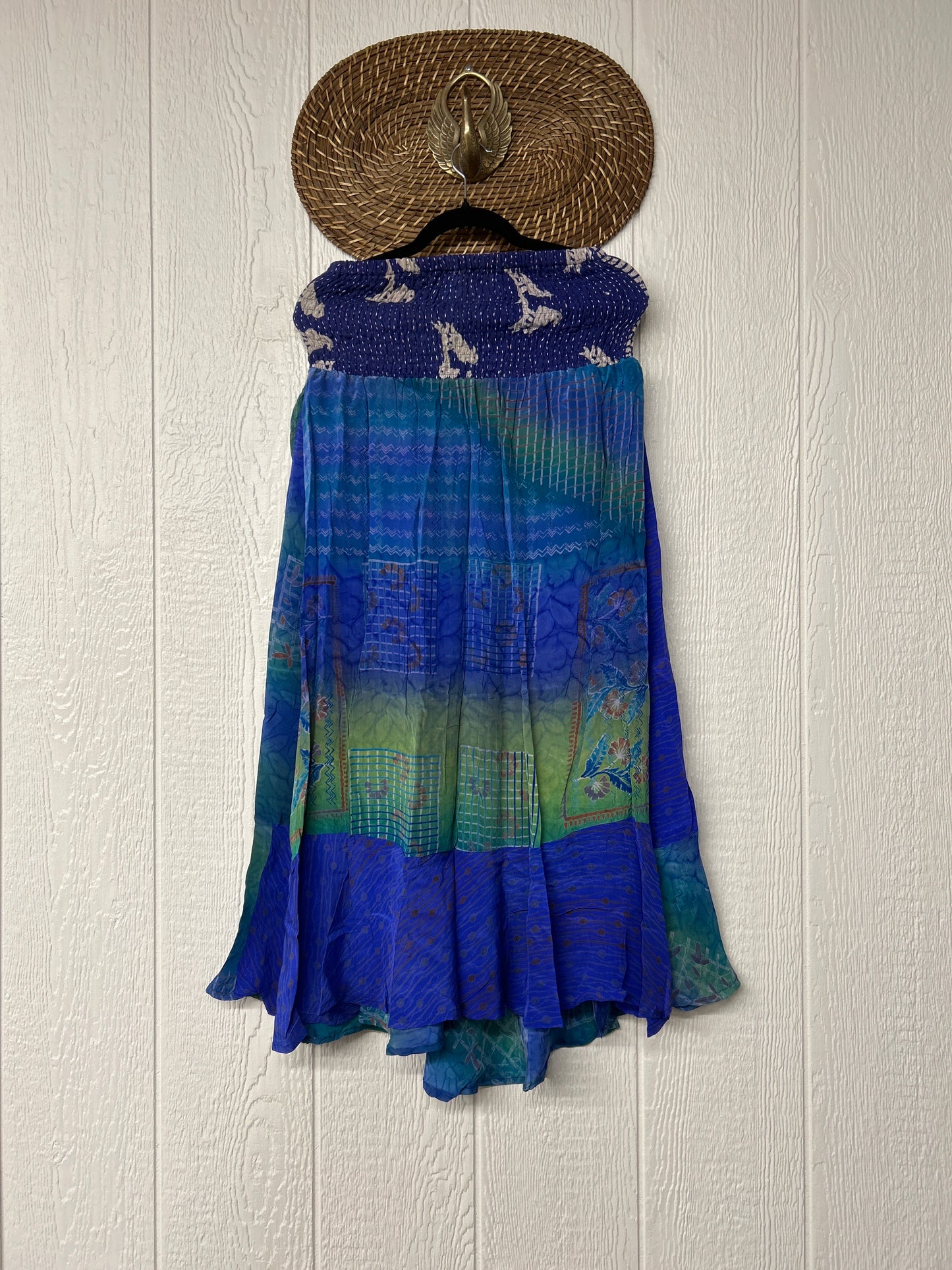 RETAIL Crepe Sari Inner Peace Wrap Skirt 0626 037
