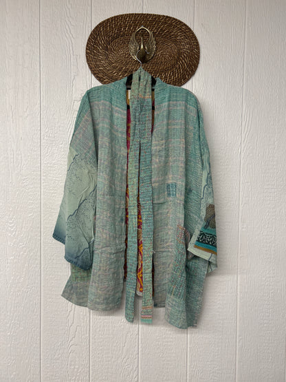 Pareo Kantha Shortie Majestic Kimono 0326 041
