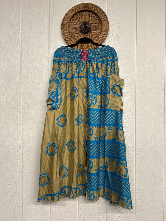 Rasgulla Sari Butterfly Cargo Skirt 0126 011