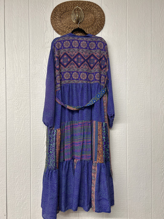 Rasgulla Sari Luminous Maxi Dress 0226 042
