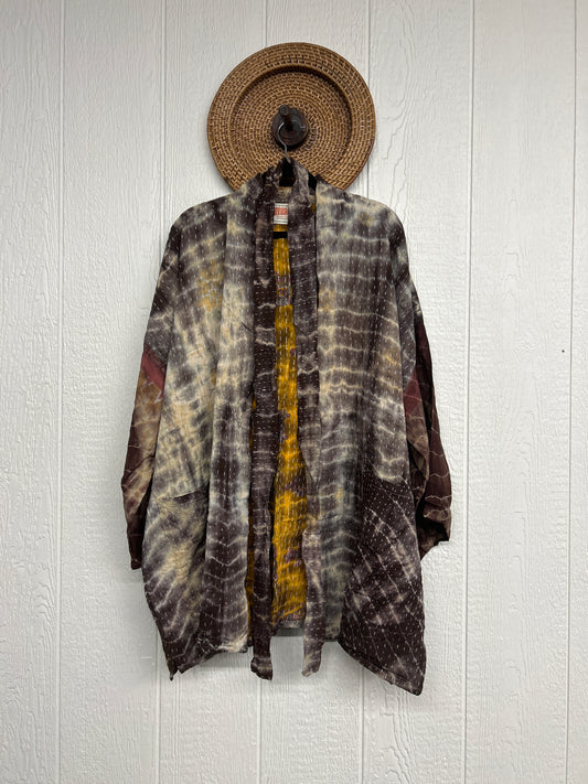 Pareo Kantha Shortie Majestic Kimono 0526 014