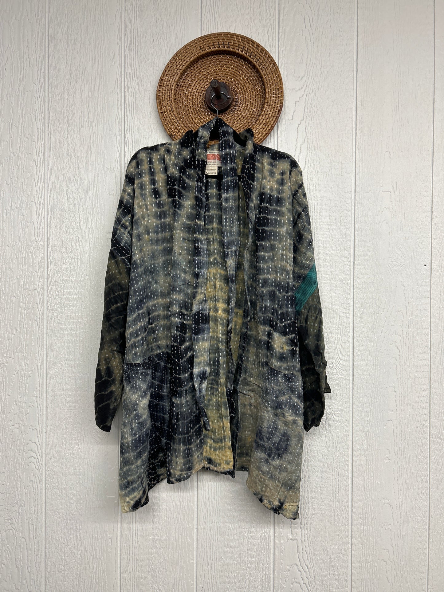 Pareo Kantha Shortie Majestic Kimono 0526 017