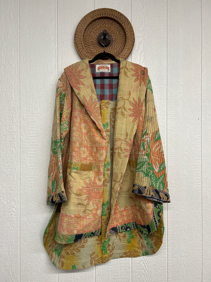 Fine Kantha Drifter Coat 1026 031