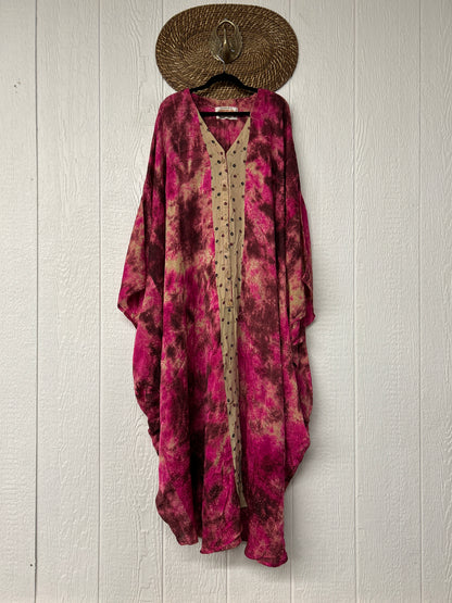RETAIL Crepe Sari Bowie Muu Dress 0826 148
