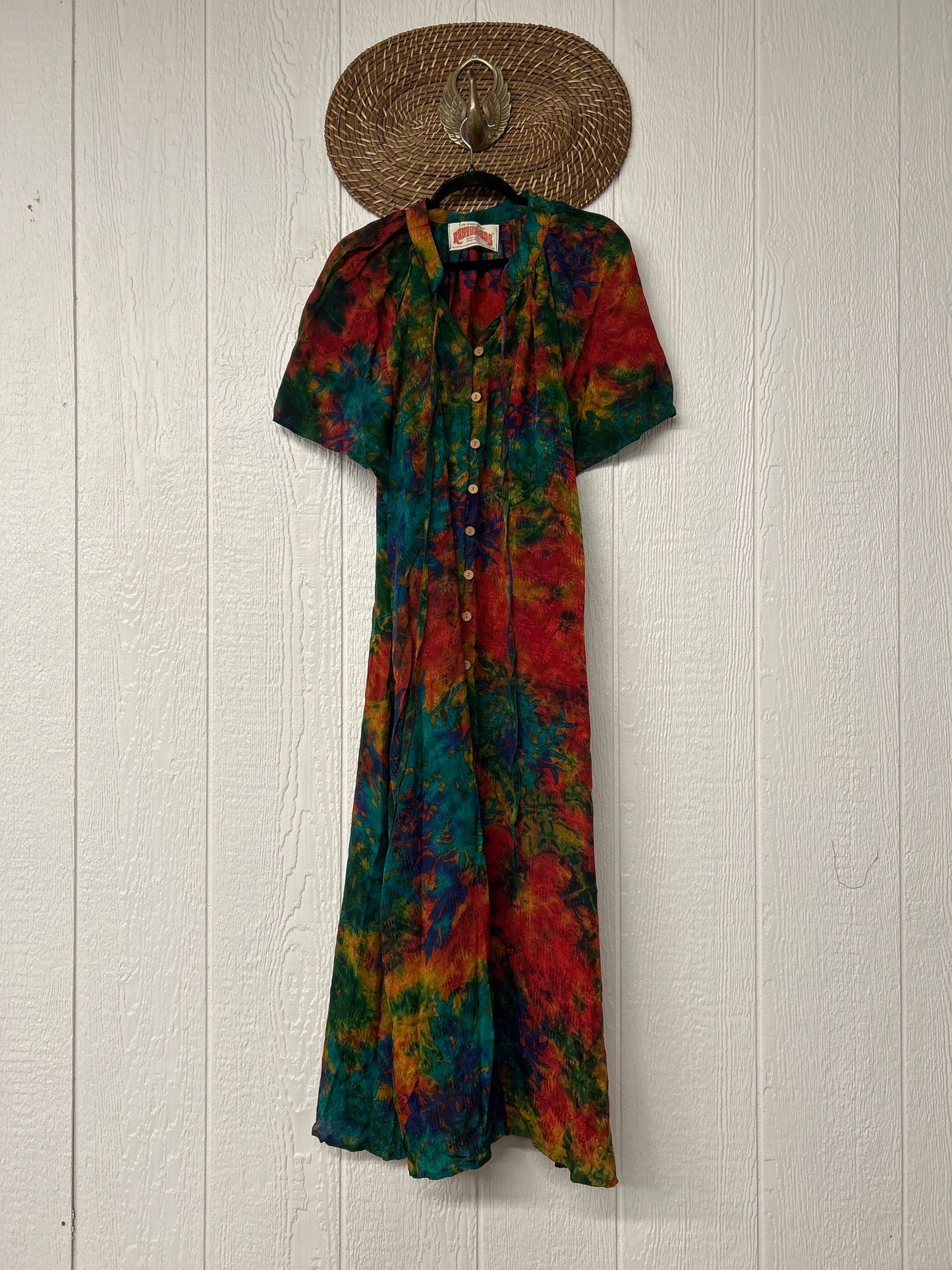 Crepe Sari Summer Woodstock Duster 0626 203