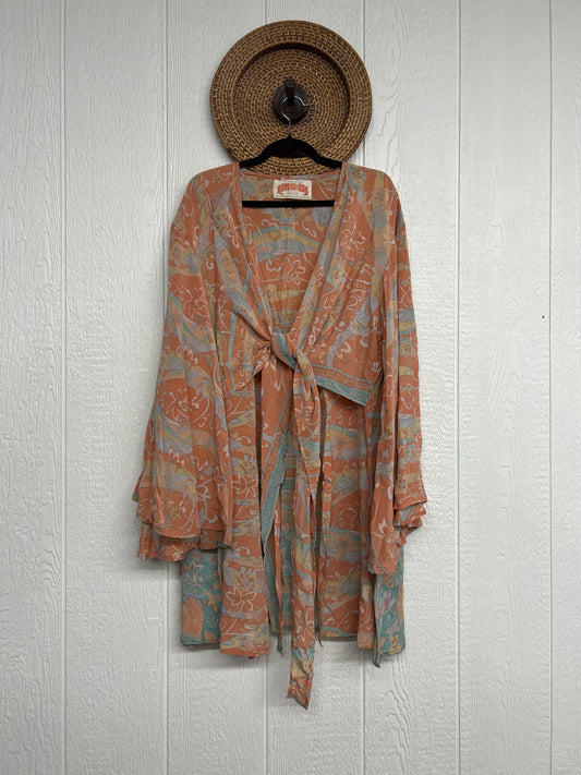 Crepe Sari Shortie Spellbound Kimono 0426 249