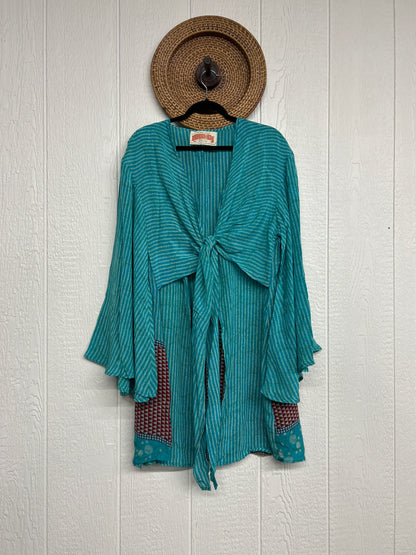 Crepe Sari Shortie Spellbound Kimono 0426 185