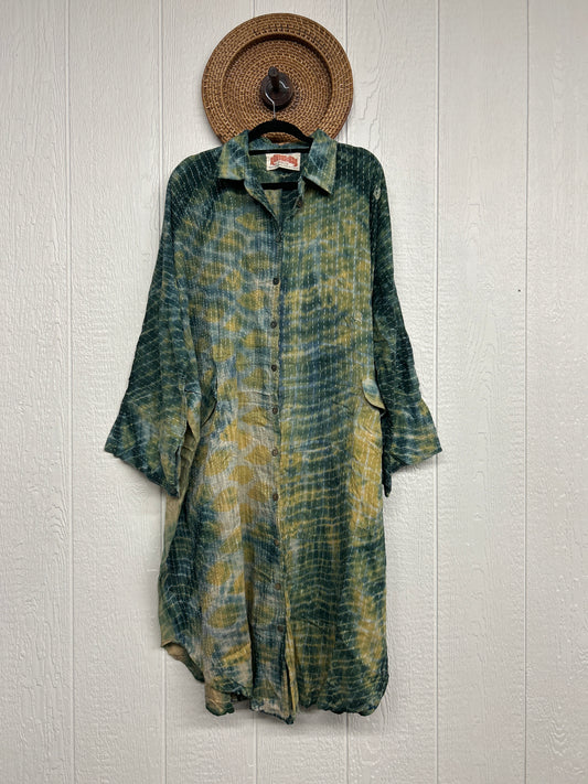 Pareo Kantha Free To Be Longsleeve Maxi 0526 011