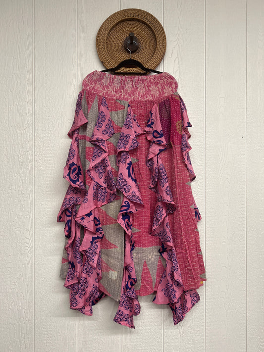 Pareo Kantha Willow Maxi Skirt 0826 241