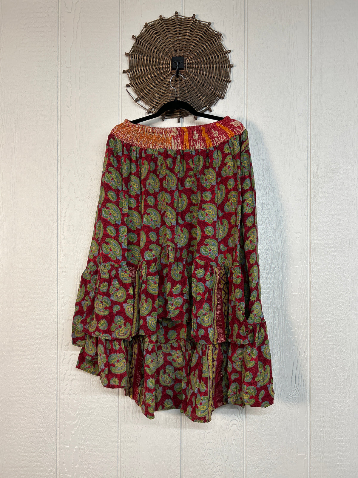 Crepe Sari Dahlia Skirt 1026 146