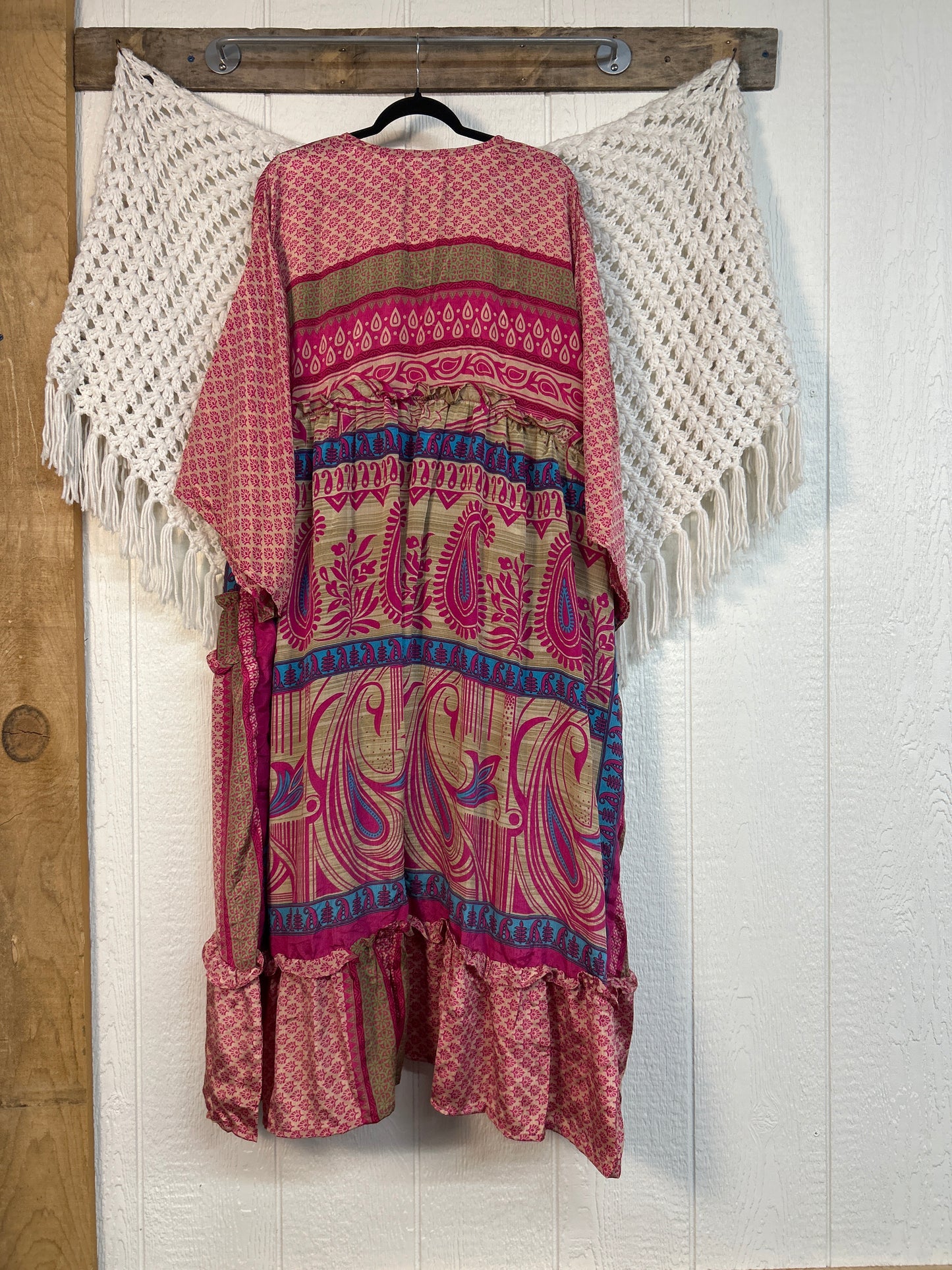 Rasgulla Sari Rhiannon Kimono 0826 025