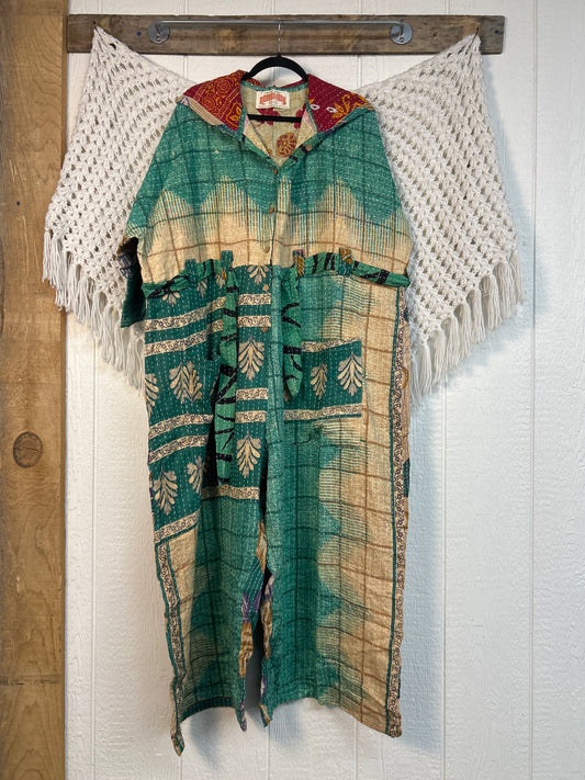 Pareo Kantha Zen Hoodie Jumpsuit 0726 117