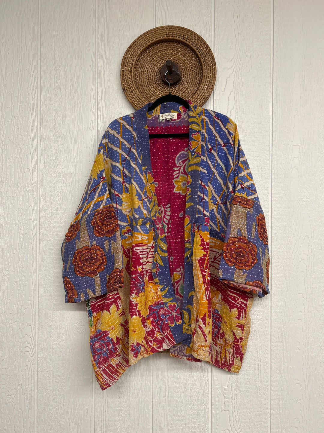 Kantha Shortie Kimono 0325 188