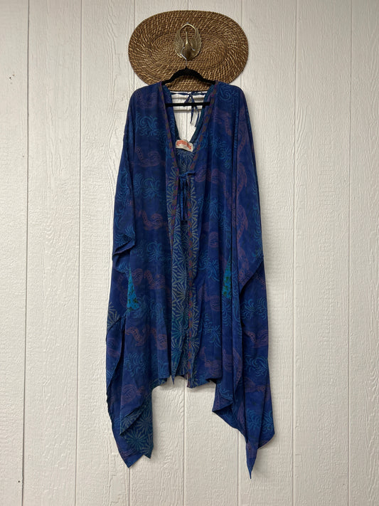 Crepe Sari Orchid Kimono 0626 031