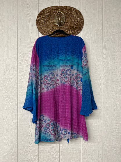 Crepe Sari Shortie Spellbound Kimono 0426 006