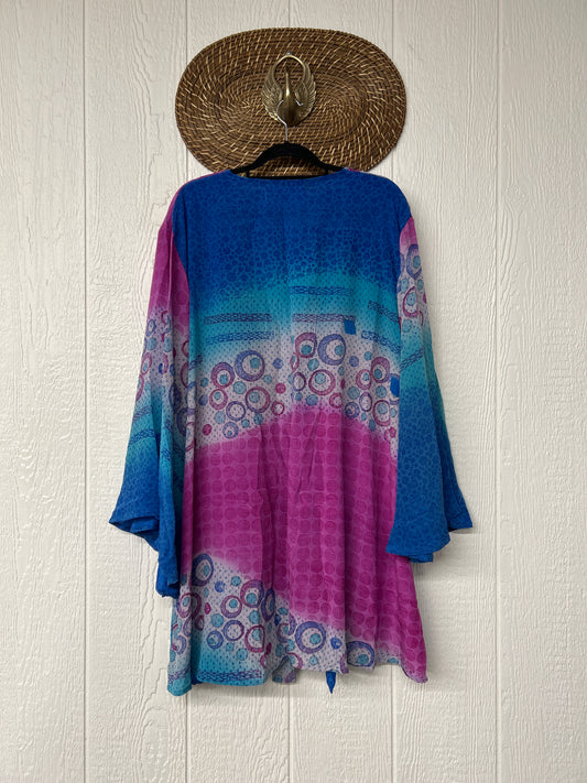 Crepe Sari Shortie Spellbound Kimono 0426 006