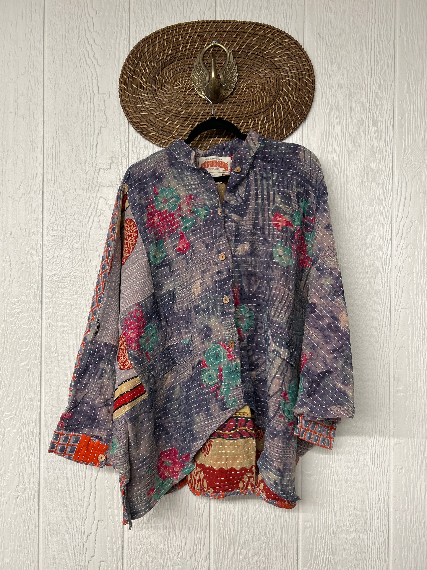 Pareo Kantha Dylan Button-Down 0526 004