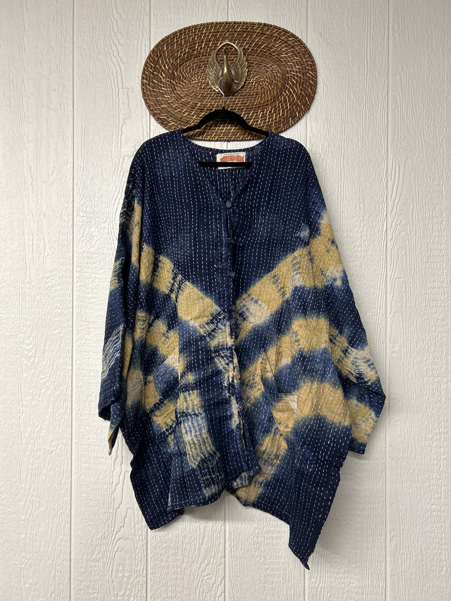 Pareo Kantha Gaia Button-Down Kimono 0526 021