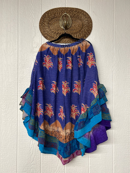 Pareo Kantha Wild Rose Skirt 0426 230