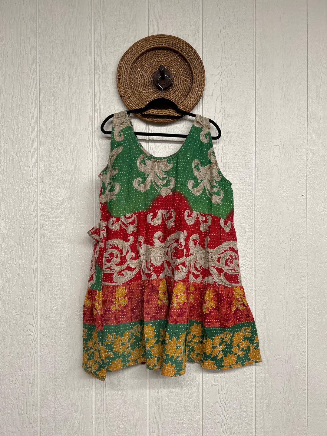 Kantha Meadow Mini Dress 0425 254