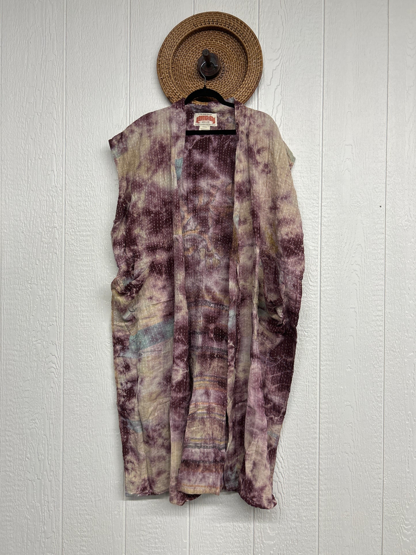 Pareo Kantha Dreamweaver Kimono Vest 0526 004
