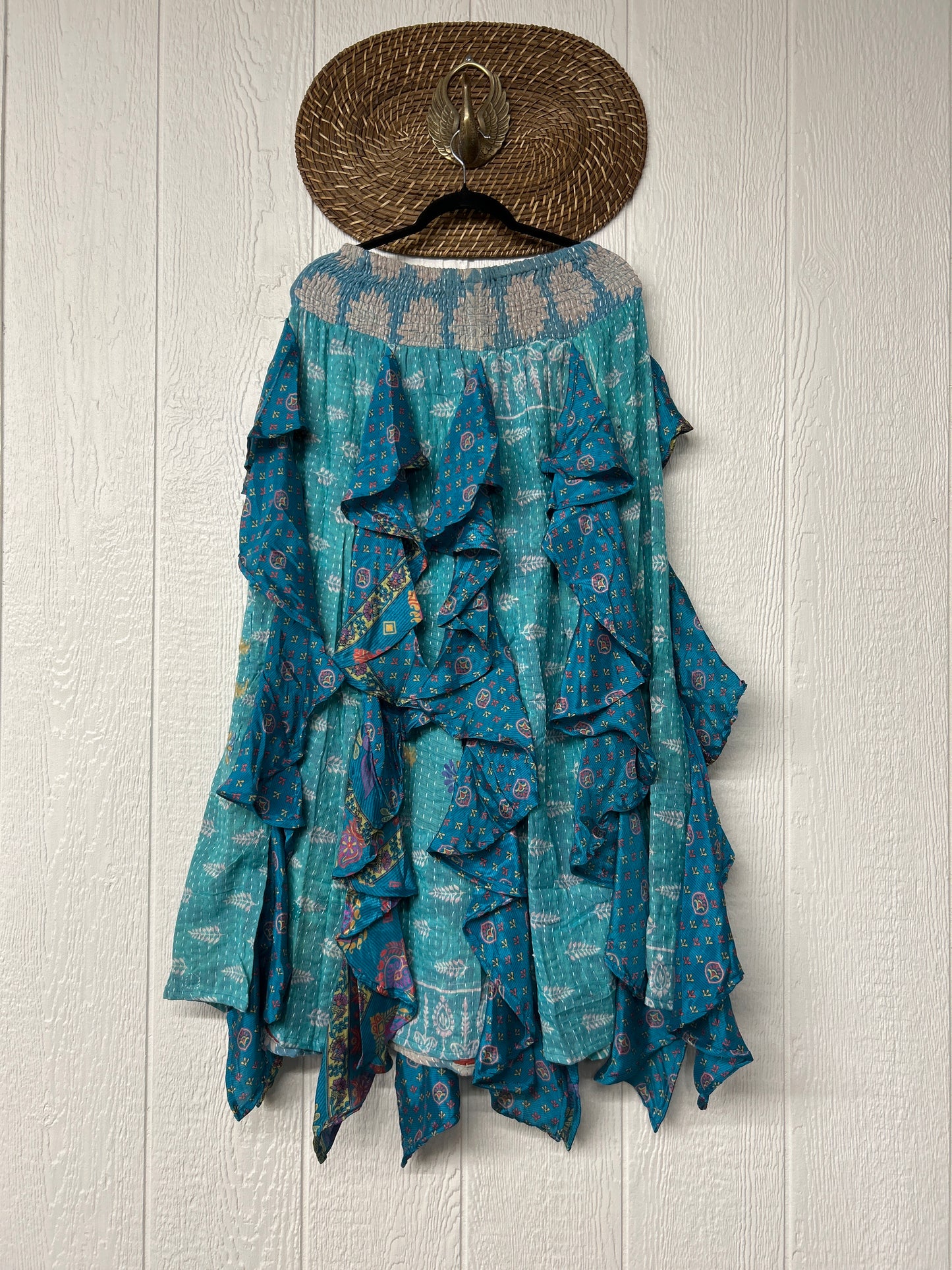 Pareo Kantha Willow Maxi Skirt 0826 189
