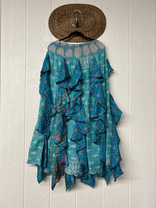 Pareo Kantha Willow Maxi Skirt 0826 189