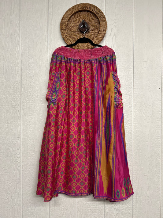 Rasgulla Sari Butterfly Cargo Skirt 0126 090