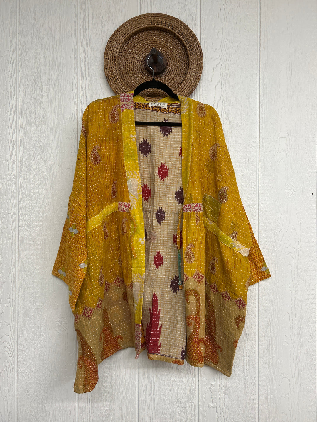 Kantha Shortie Kimono 0325 136