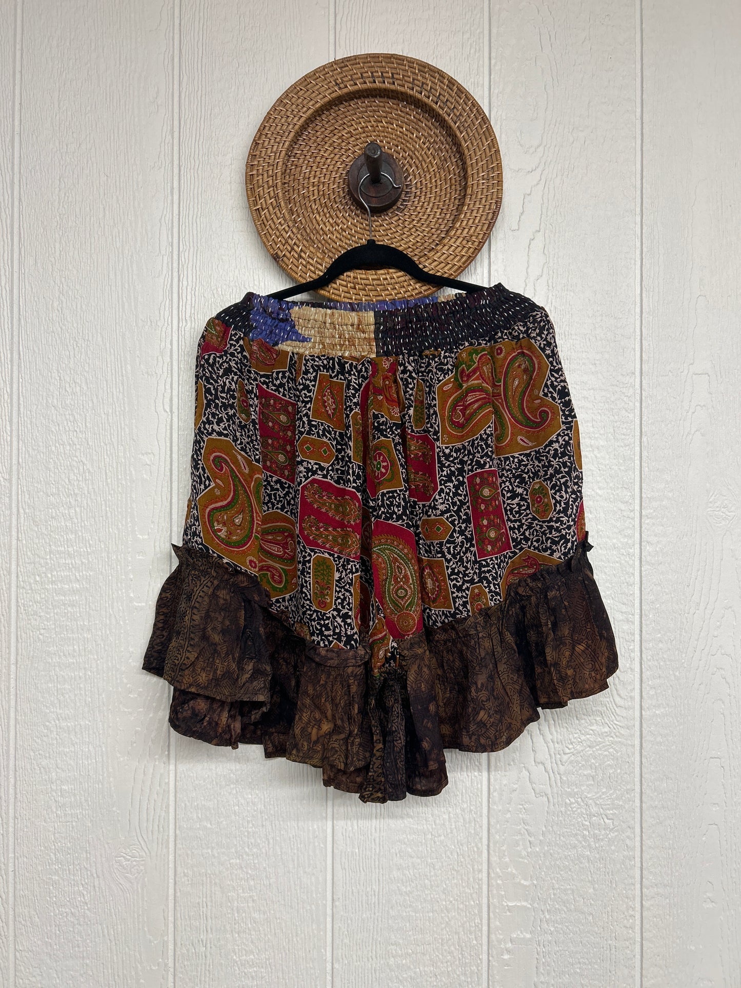 Crepe Sari Lover Cropped Culottes 0726 270
