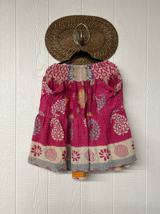 Pareo Kantha Meadow Skirt 0826 035