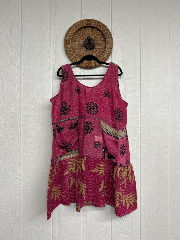 Kantha Meadow Mini Dress 0425 271