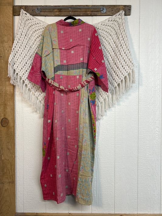 Pareo Kantha Gravity Duster Dress 0226 189