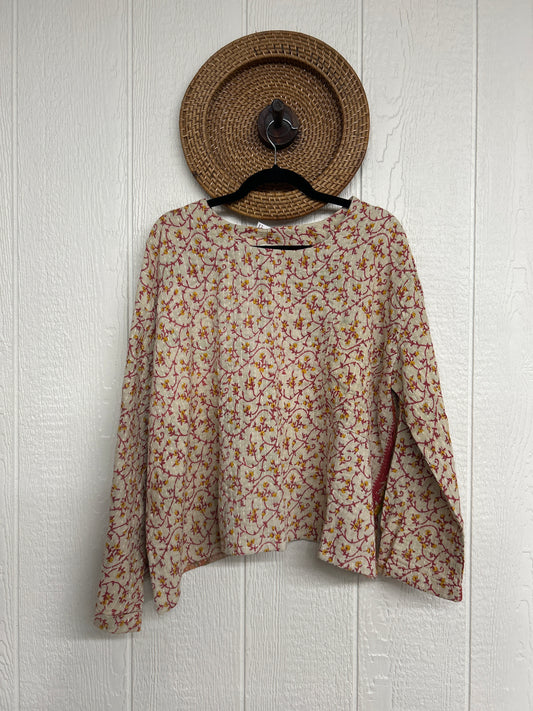 Pareo Kantha Wanderer Pocket Crop Top 0226 058