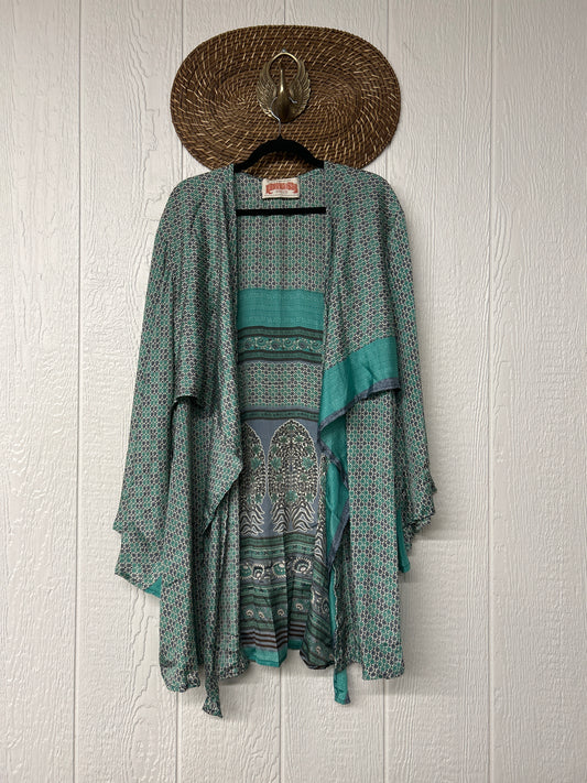 Rasgulla Sari Shortie Spellbound Kimono 0226 132