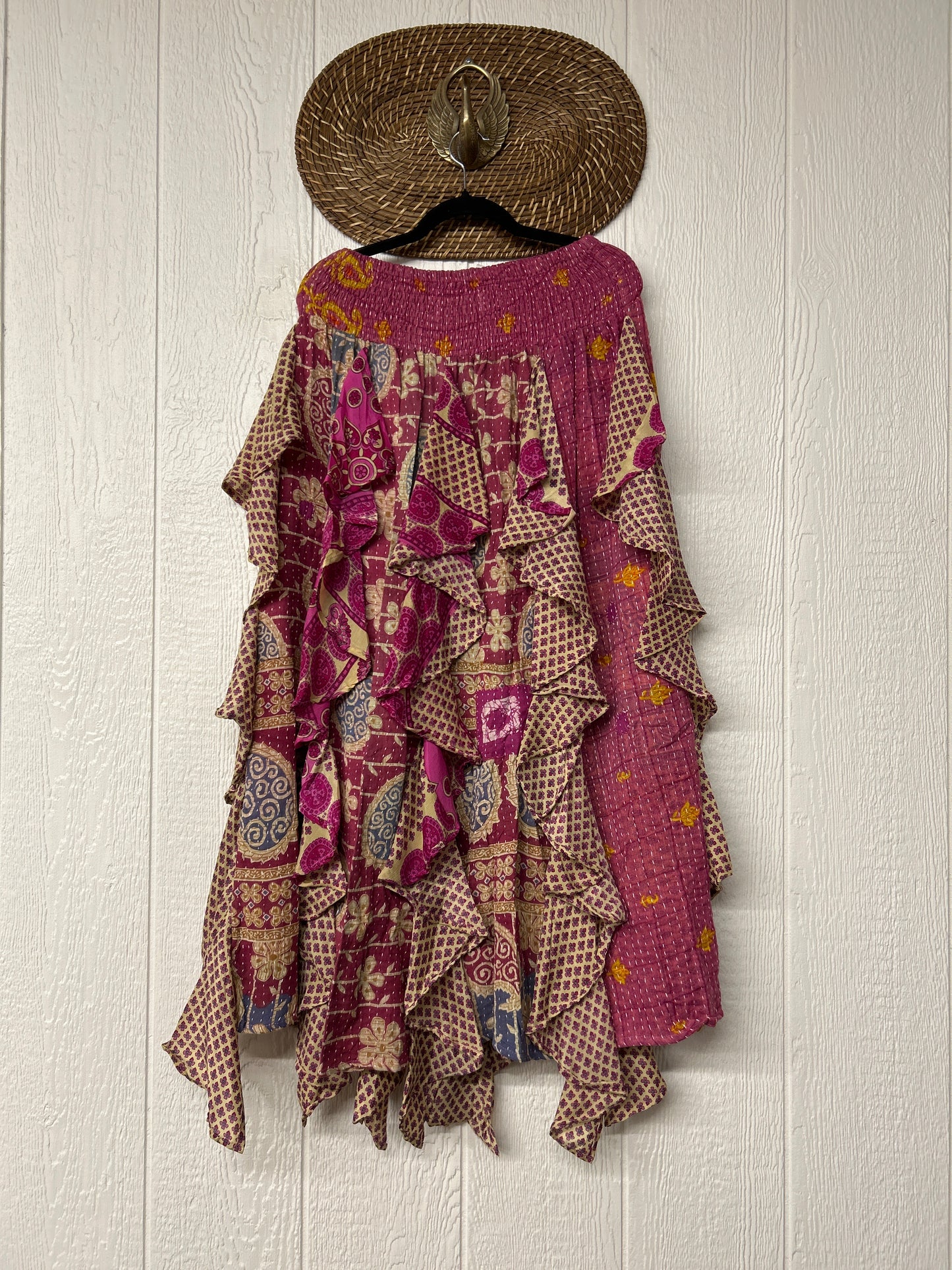 Pareo Kantha Willow Maxi Skirt 0826 167