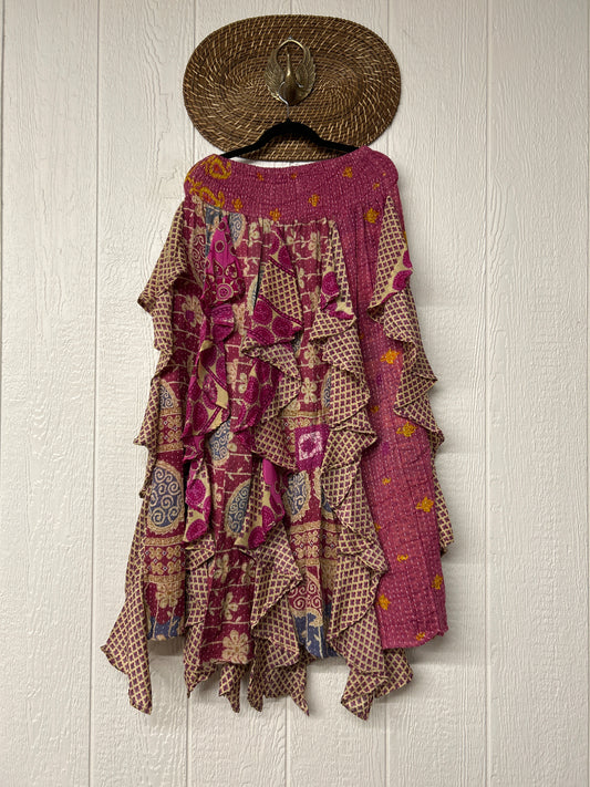 Pareo Kantha Willow Maxi Skirt 0826 167