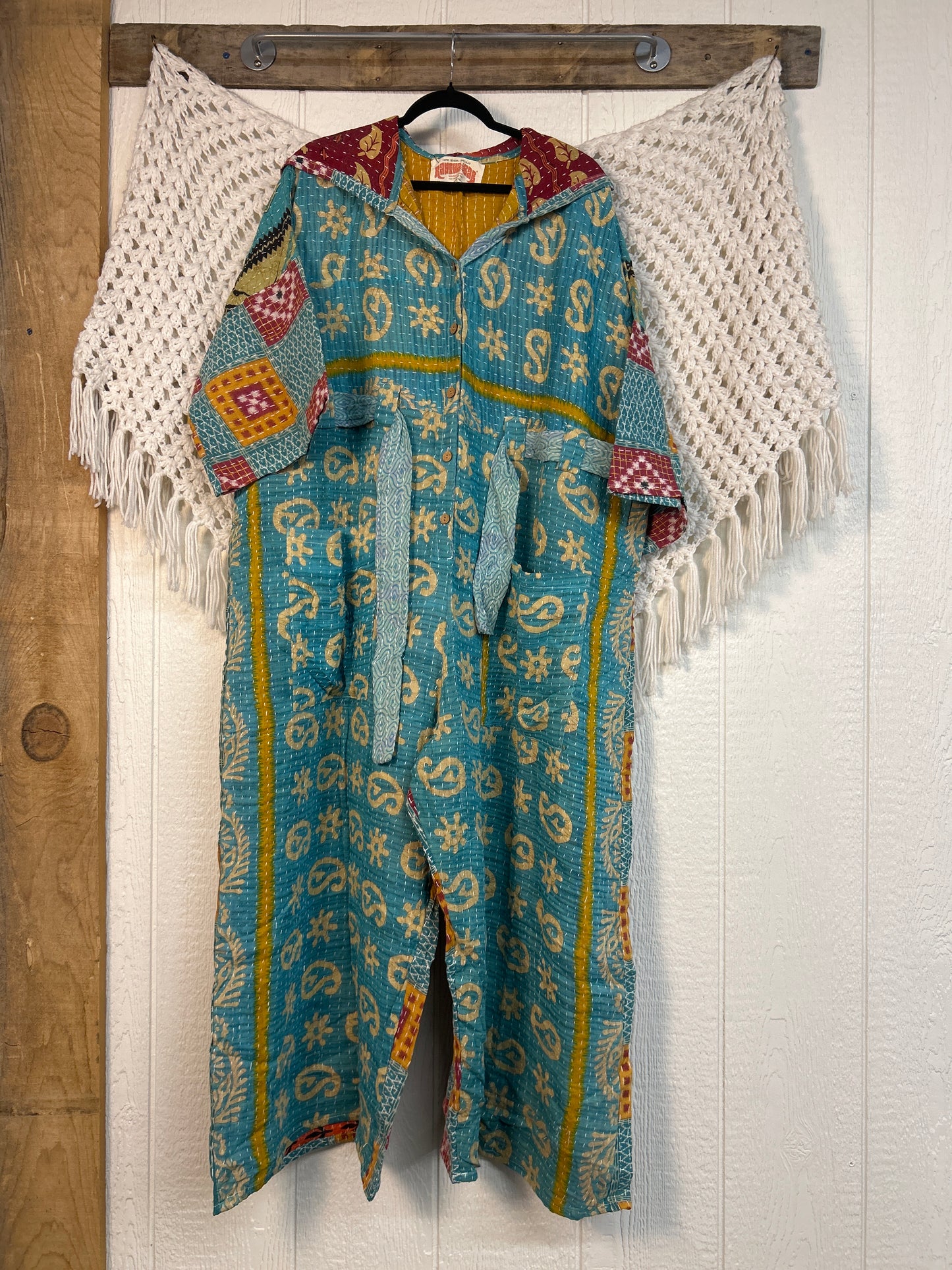 Pareo Kantha Zen Hoodie Jumpsuit 0726 123
