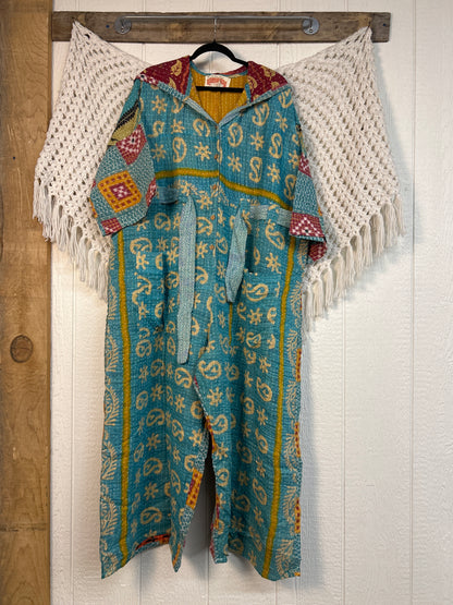 Pareo Kantha Zen Hoodie Jumpsuit 0726 123