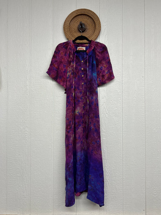 Crepe Sari Summer Woodstock Duster 0626 056
