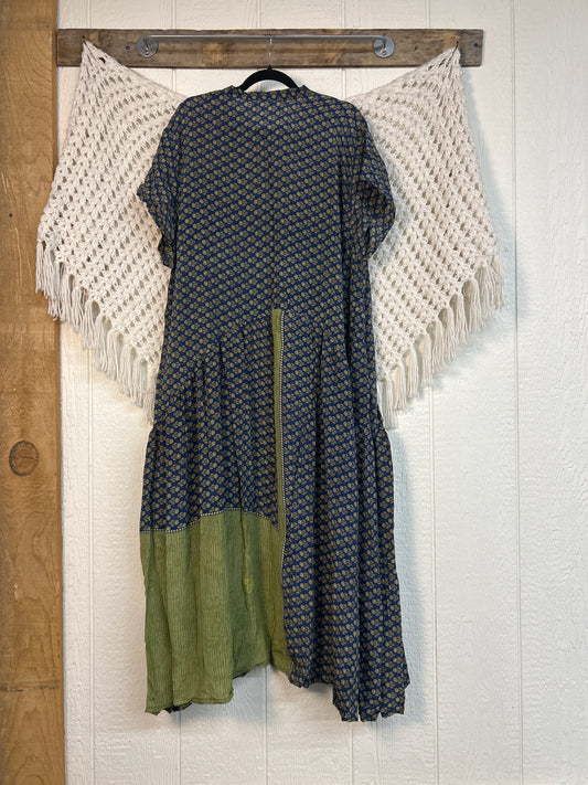 Crepe Sari Summer Evermore Kimono 0726 230