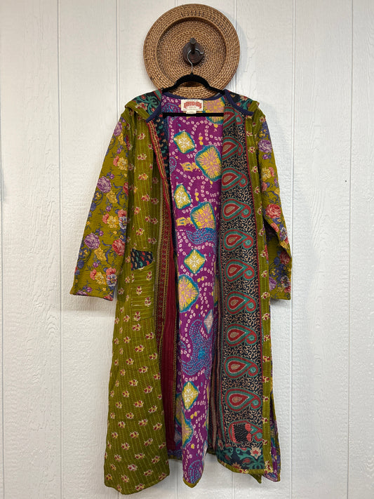 Fine Kantha Rising Sun Coat 1125 172