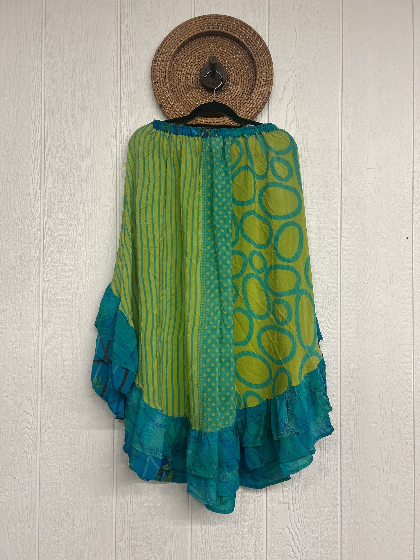 Crepe Wild Rose Skirt 1025 246