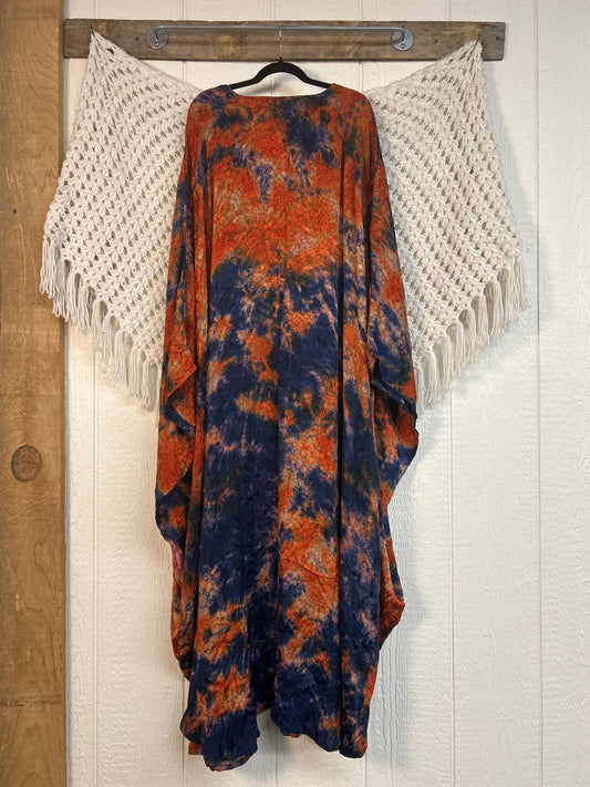 Crepe Sari Bowie Muu Dress 0826 133