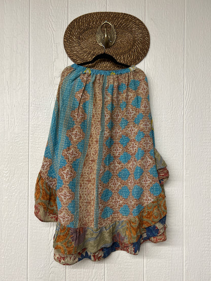 Pareo Kantha Wild Rose Skirt 0426 198