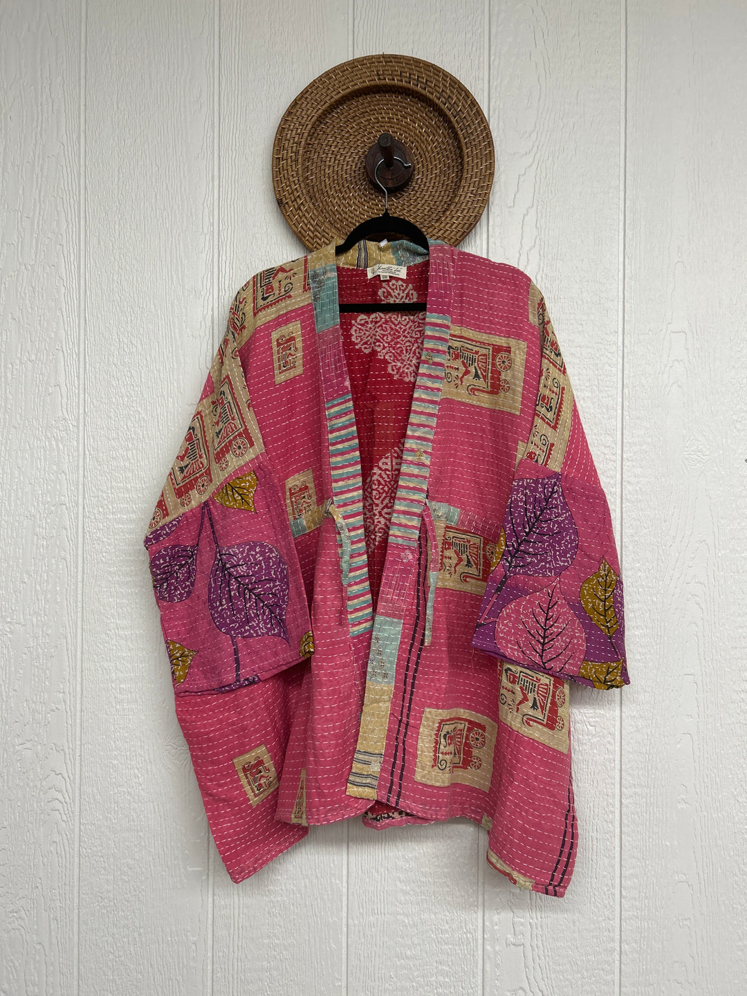 Kantha Shortie Kimono 0325 204